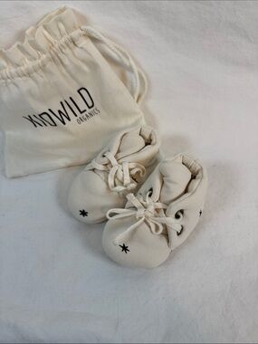 Kidwild Organics Baby Booties 3-6 Months NEW